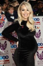 Pregnant KATIE PIPER at Pride of Britain Awards 2017 in London 10/30/2017