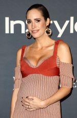 Pregnant LOUISE ROE at 2017 Instyle Awards in Los Angeles 10/23/2017