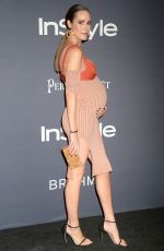 Pregnant LOUISE ROE at 2017 Instyle Awards in Los Angeles 10/23/2017