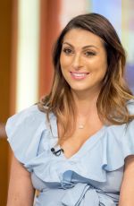 Pregnant LUISA ZISSMAN at Good Morning Britain in London 10/10/2017