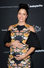 Pregnant MERCEDES MASON at Adopt Together Holds Annual Baby Ball Hosted by Vanessa Lachey and Curtis Stone 10/21/2017