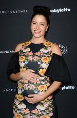 Pregnant MERCEDES MASON at Adopt Together Holds Annual Baby Ball Hosted by Vanessa Lachey and Curtis Stone 10/21/2017