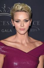 PRINCESS CHARLENE at Princess Grace Awards Gala in Hollywood 10/24/2017