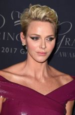 PRINCESS CHARLENE at Princess Grace Awards Gala in Hollywood 10/24/2017