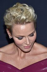 PRINCESS CHARLENE at Princess Grace Awards Gala in Hollywood 10/24/2017