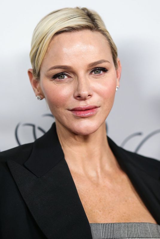 PRINCESS CHARLENE OF MONACO at Princess Grace Awards Gala in Hollywood 10/24/2017