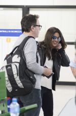 PRIYANKA CHOPRA at Fiumicino Airport in Rome 10/12/2017