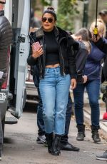 PRIYANKA CHOPRA on the Set of Quantico in New York 10/226/2017