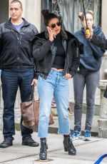 PRIYANKA CHOPRA on the Set of Quantico in New York 10/226/2017
