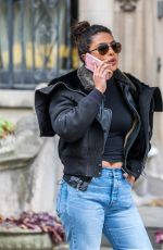 PRIYANKA CHOPRA on the Set of Quantico in New York 10/226/2017
