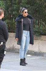 PRIYANKA CHOPRA on the Set of Quantico in New York 10/27/2017