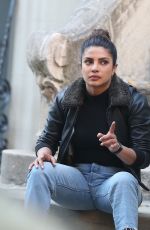 PRIYANKA CHOPRA on the Set of Quantico in New York 10/27/2017