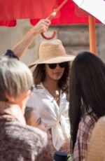 PRIYANKA CHOPRA on the Set of Quantico, Season 3 in Montepulciano 10/11/2017