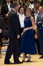 QUEEN LETIZIA OF SPAIN at XXVI Musical Week Closing Concert in Oviedo 10/19/2017