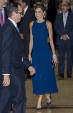 QUEEN LETIZIA OF SPAIN at XXVI Musical Week Closing Concert in Oviedo 10/19/2017