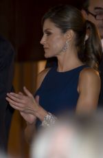 QUEEN LETIZIA OF SPAIN at XXVI Musical Week Closing Concert in Oviedo 10/19/2017