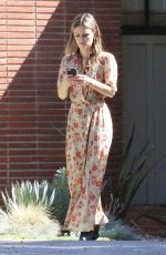 RACHEL BILSON Out at Toluca Lake 10/06/2017