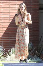 RACHEL BILSON Out at Toluca Lake 10/06/2017