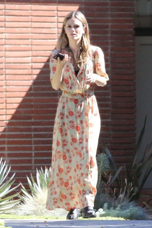 RACHEL BILSON Out at Toluca Lake 10/06/2017