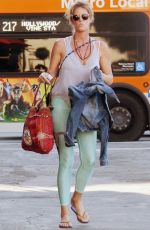 RACHEL HUNTER Out and About in West Hollywood 10/16/2017