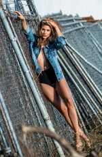 RACHEL MCCORD on the Set of a Photoshoot in Los Angeles 10/14/2017