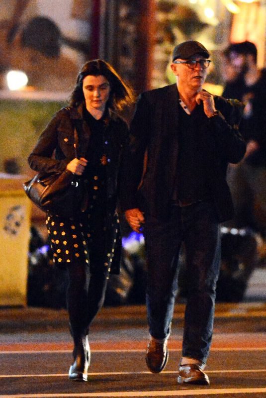 RACHEL WEISZ and Daniel Craig Night Out in New York 10/02/2017