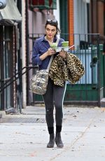 RCHEL WEISZ Makeup Free Out in New York 10/23/2017