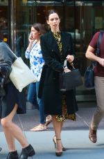 REBECCA HALL Out and About in New York 10/11/2017