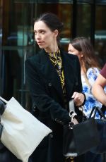 REBECCA HALL Out and About in New York 10/11/2017