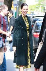 REBECCA HALL Out and About in New York 10/11/2017