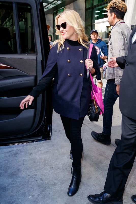 REESE WITHERSPOO Out in New York 10/04/2017