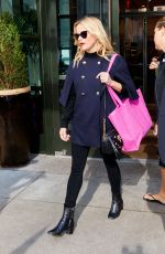 REESE WITHERSPOON Leaves Her Hotel in New York 10/05/2017