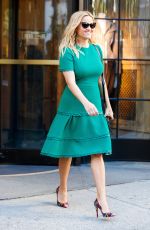 REESE WITHERSPOON Out and About in New York 10/04/2017