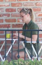 REESE WITHERSPOON Out for a Coffee in Brentwood 10/25/2017