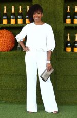 REGINA KING at 8th Annual Veuve Clicquot Polo Classic in Los Angeles 10/14/2017