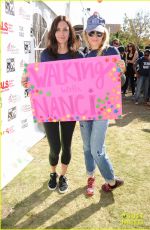 RENEE ZELLWEGER and COURTENEY COX at Annual LA County Walk to Defeat ALS 01/15/2017