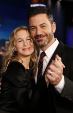 RENEE ZELLWEGER at Jimmy Kimme Live 10/11/2017
