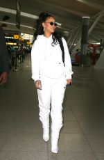 RIHANNA Arrives at JFK Airport in New York 10/13/2017