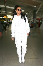RIHANNA Arrives at JFK Airport in New York 10/13/2017