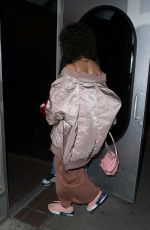 RIHANNA Arrives on th Set of a Photoshoot in New York 10/21/2017
