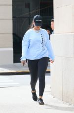 RIHANNA Heading to a Gym in New York 10/12/2017