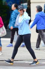RIHANNA Heading to a Gym in New York 10/12/2017