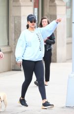 RIHANNA Heading to a Gym in New York 10/12/2017