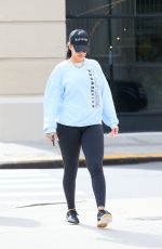 RIHANNA Heading to a Gym in New York 10/12/2017