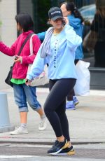 RIHANNA Heading to a Gym in New York 10/12/2017