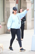 RIHANNA Heading to a Gym in New York 10/12/2017