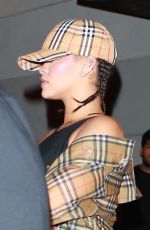 RIHANNA Night Out in New York 10/10/2017