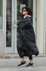 RIHANNA Out and About in New York 10/21/2017