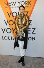 RILEY KEOUGH at Volez, Voguez, Voyagez: Louis Vuitton Exhibition Opening in New York 10/26/2017
