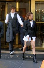 RILEY KEOUGH Leaves Hotel Le Bristol in Paris 10/02/2017
